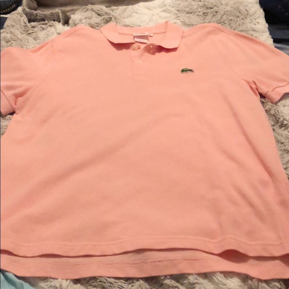Men Polo size 5 color:Flamingo